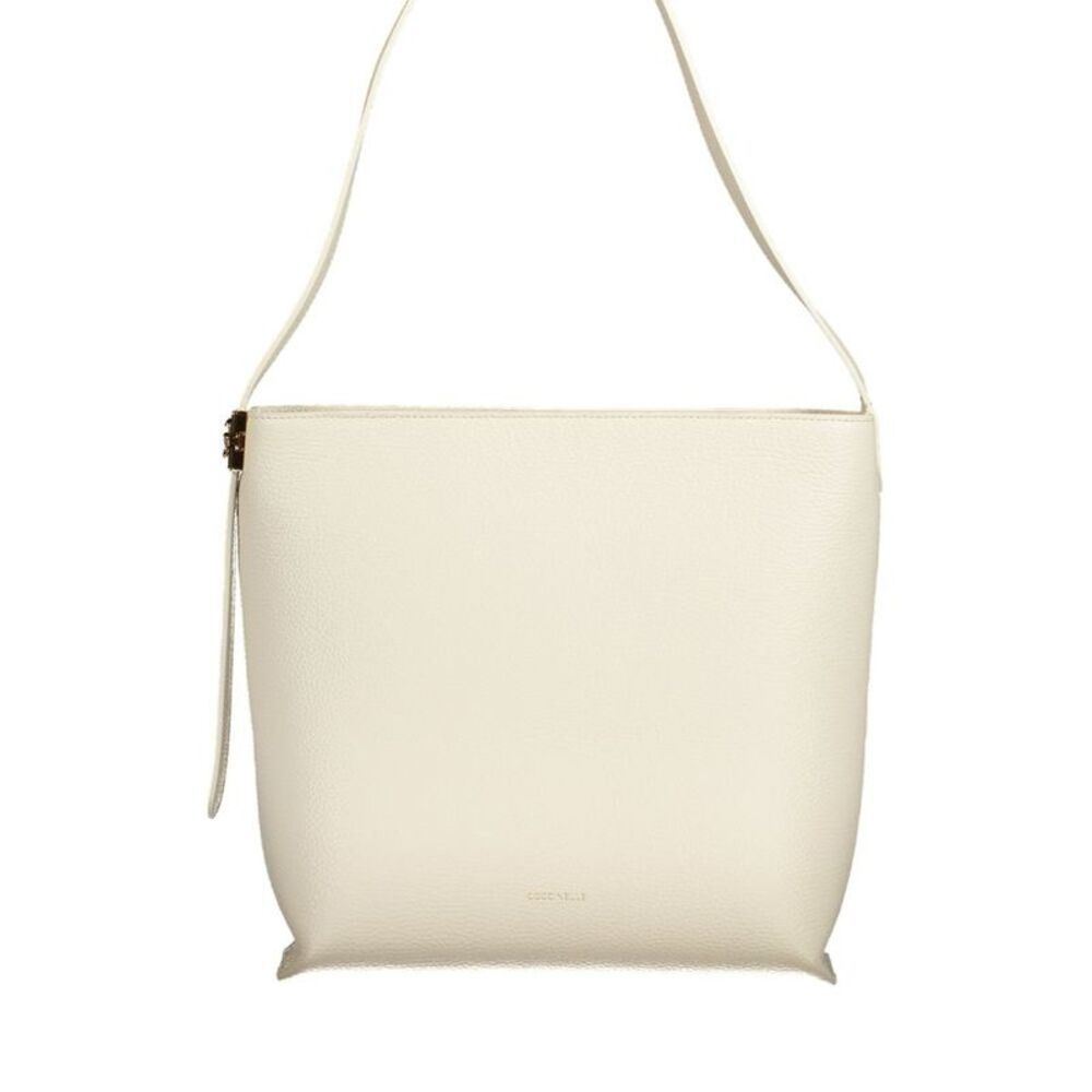 Coccinelle White Leather Women's Handbag